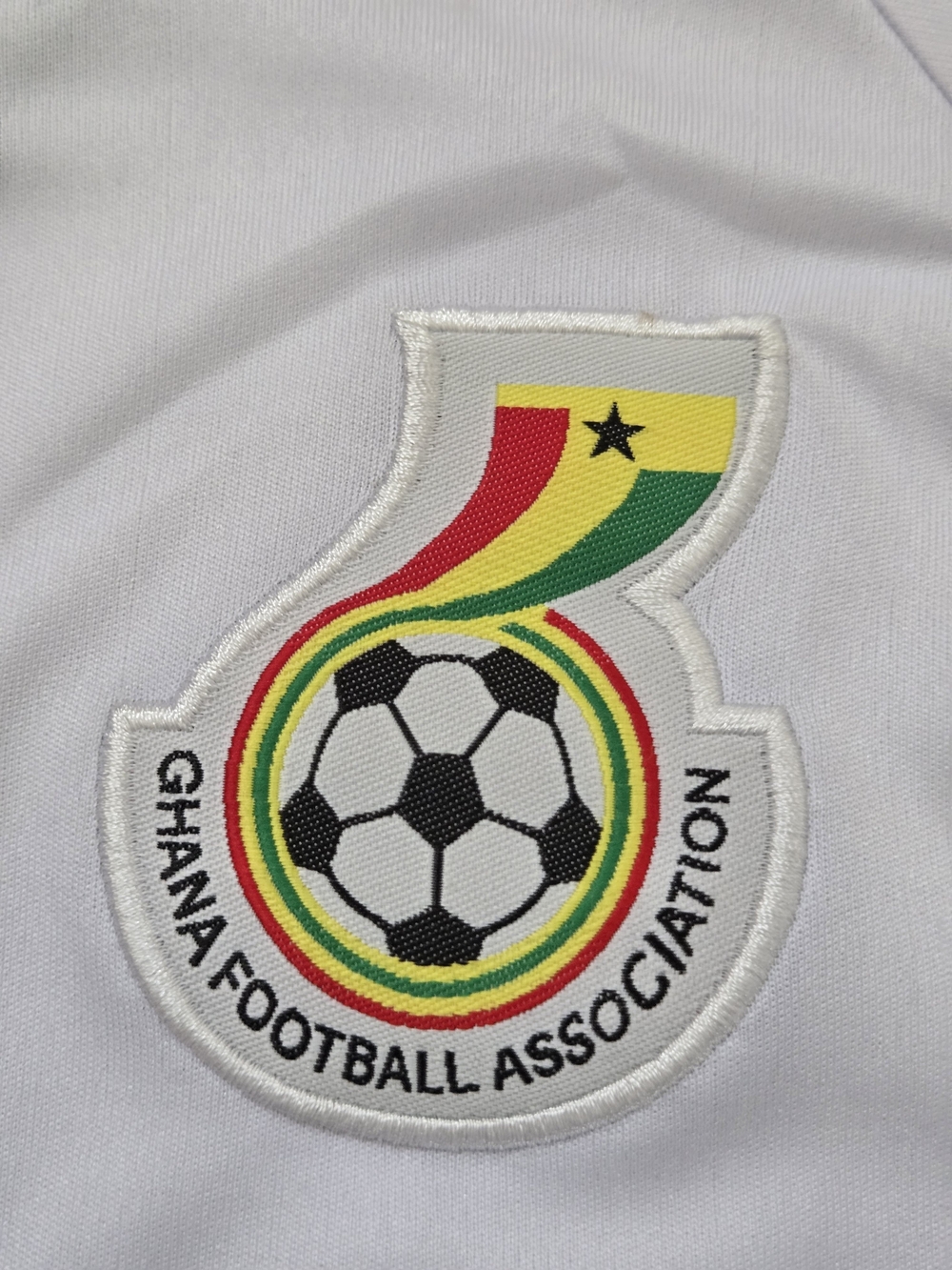 Ghana Soccer Team Jersey FIFA 2012 World Cup White Jersey Men's Size XXXL *RARE* - Picture 4 of 13